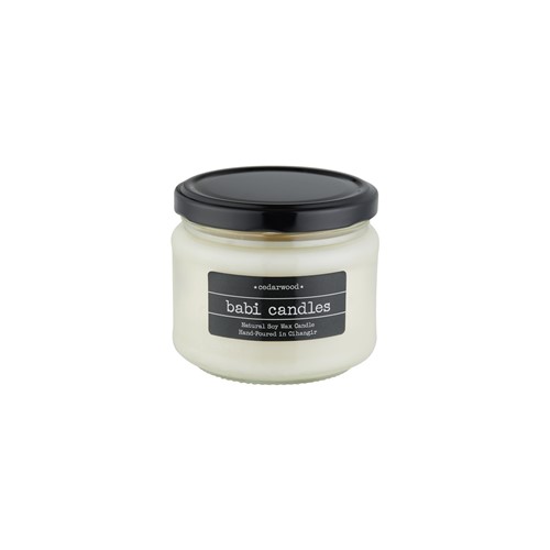 Beyaz Cam Cedarwood Mum